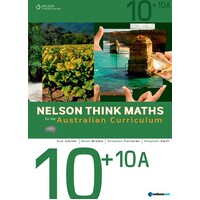 Nelson Think Maths for the Australian Curriculum Advanced 10+10A