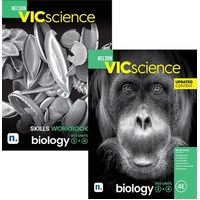 Nelson VicScience Biology VCE Units 3 & 4 Updated Student Pack