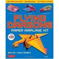 Flying Dragons Paper Airplane Kit