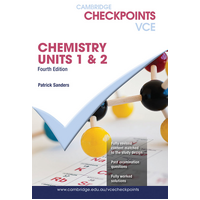 Cambridge Checkpoints VCE Chemistry Units 1&2
