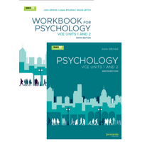 Jacaranda Psychology for VCE Units 1 and 2 9e learnON & Print + Workbook for Psychology VCE Units 1 and 2 9e