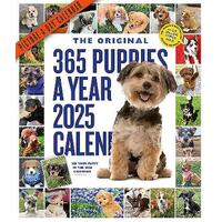 365 Puppies-A-Year Picture-A-Day Wall Calendar 2025