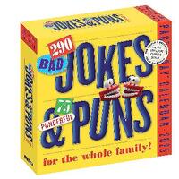 290 Bad Jokes & 75 Punderful Puns Page-A-Day Calendar 2025: For the Whole Family!
