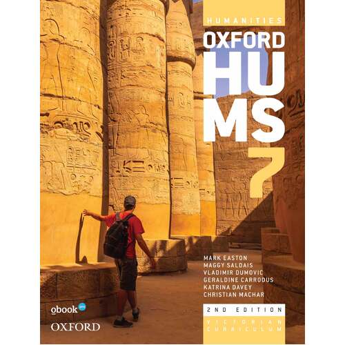 Oxford Humanities 7 Student Book+obook pro: Victorian Curriculum