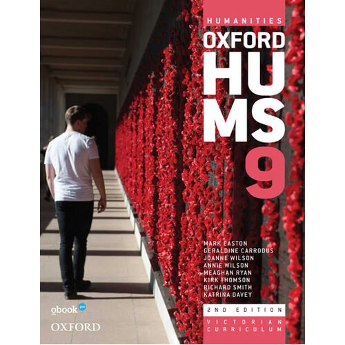 Oxford Humanities 9 Student Book+obook pro: Victorian Curriculum