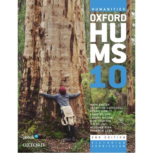 Oxford Humanities 10 Student Book+obook pro: Victorian Curriculum