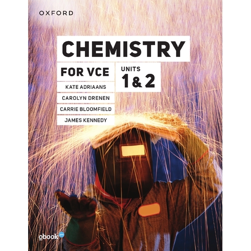 Chemistry for VCE Units 1 & 2 Student Book+obook pro: Victorian Curriculum