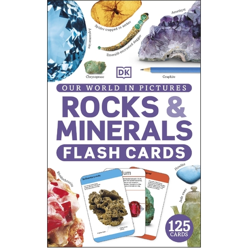 Our World in Pictures Rocks & Minerals Flash Cards