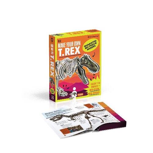 Make Your Own T. Rex: Easy to Build - No Glue, No Mess!