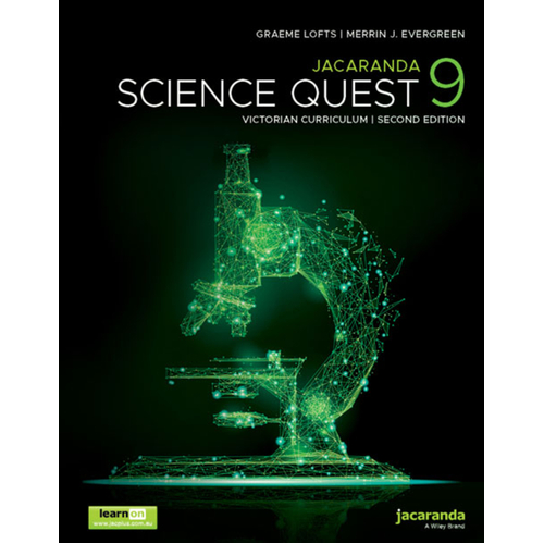 Jacaranda Science Quest 9 for the Victorian Curriculum, learnON & print