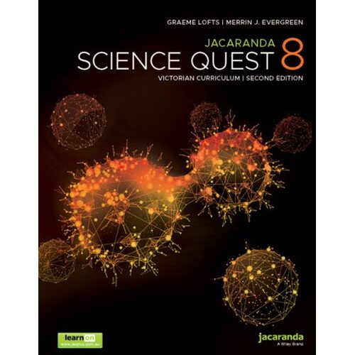 Jacaranda Science Quest 8 for the Victorian Curriculum, learnON & Print