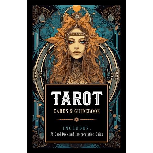 Tarot Kit: Cards and Guidebook - Includes: 78-Card Deck and Interpretation Guide