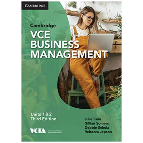 Cambridge VCE Business Management Units 1&2