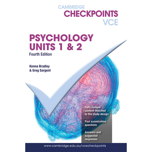 Cambridge Checkpoints VCE Psychology Units 1&2