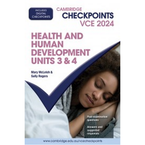 Cambridge Checkpoints VCE Health and Human Development Units 3&4 2024