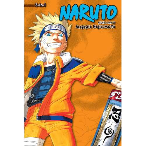 Naruto (3-in-1 Edition), Vol. 4