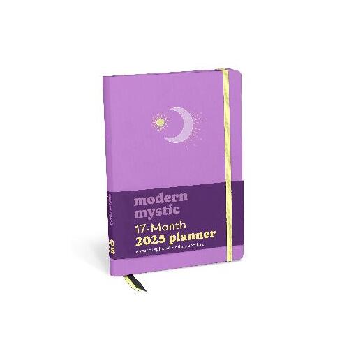 Modern Mystic 17-Month 2025 Planner: A Year of Spiritual Wisdom and Lore