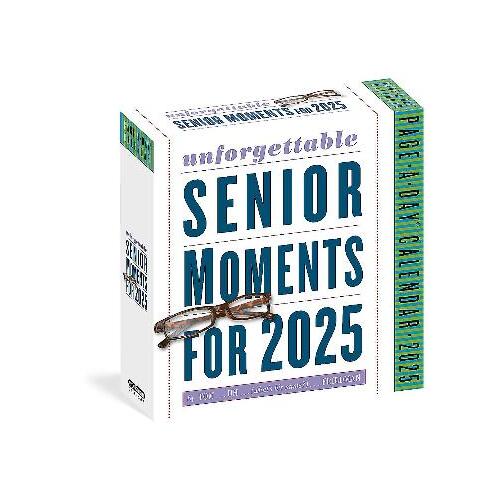 Unforgettable Senior Moments Page-A-Day Calendar 2025