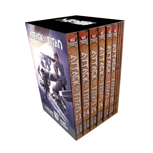 Attack on Titan The Final Season Part 1 Manga Box Set