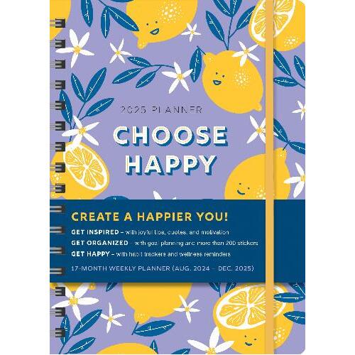 2025 Choose Happy Planner: August 2024-December 2025