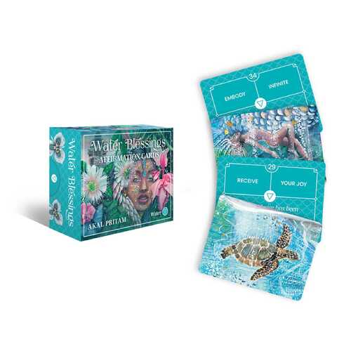 Water Blessings: Affirmation cards